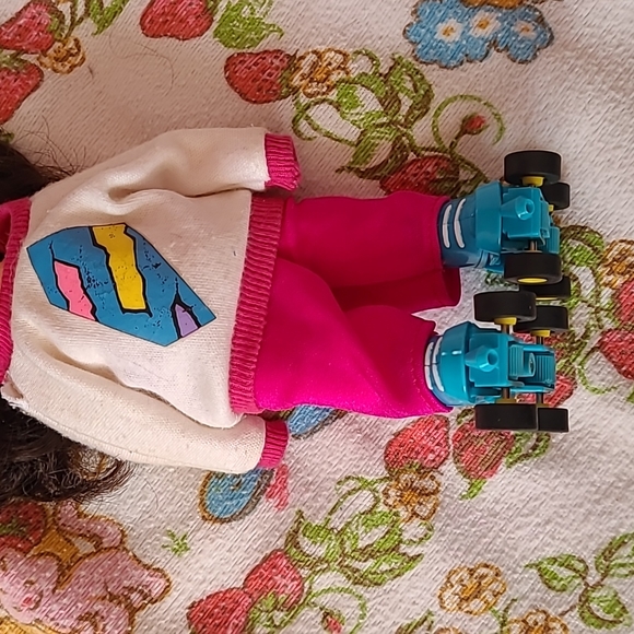 Vintage Galoob Bouncin Kids Rollerskate Doll - Picture 3 of 4